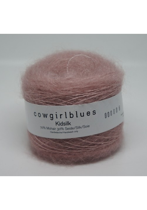 Cowgirlblues Kid Silk ( Moheris, Šilkas) Knitted Ribbon
